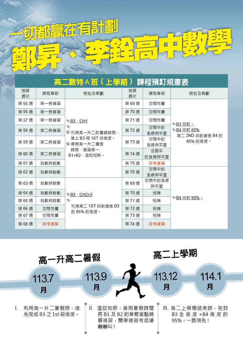 李紹陽高一數特A9